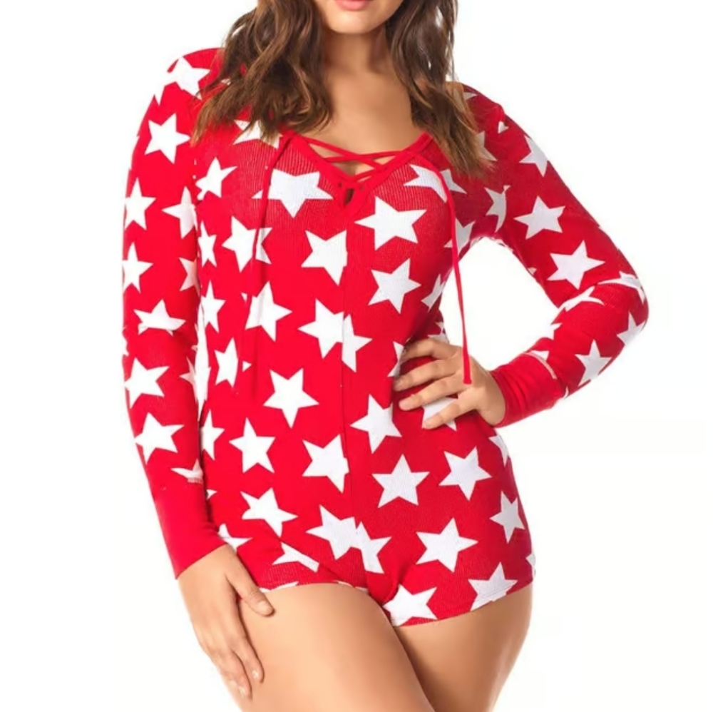 La Senza Star Print Lounge Onesie  S